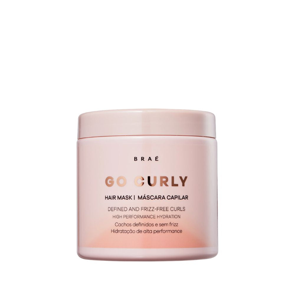 BRAÉ Go Curly Máscara Capilar – Cachos Definidos e Sem Frizz