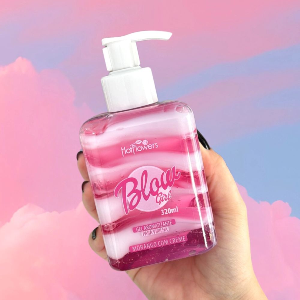 Blow Girl – Gel Aromatizante Beijável para o Corpo | Hot Flowers