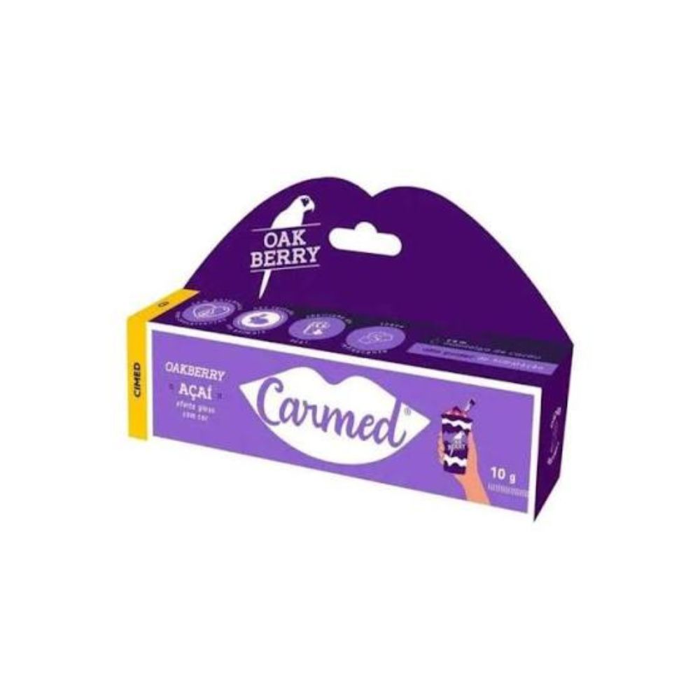 Carmed Oakberry Açaí Hidratante Labial 10g