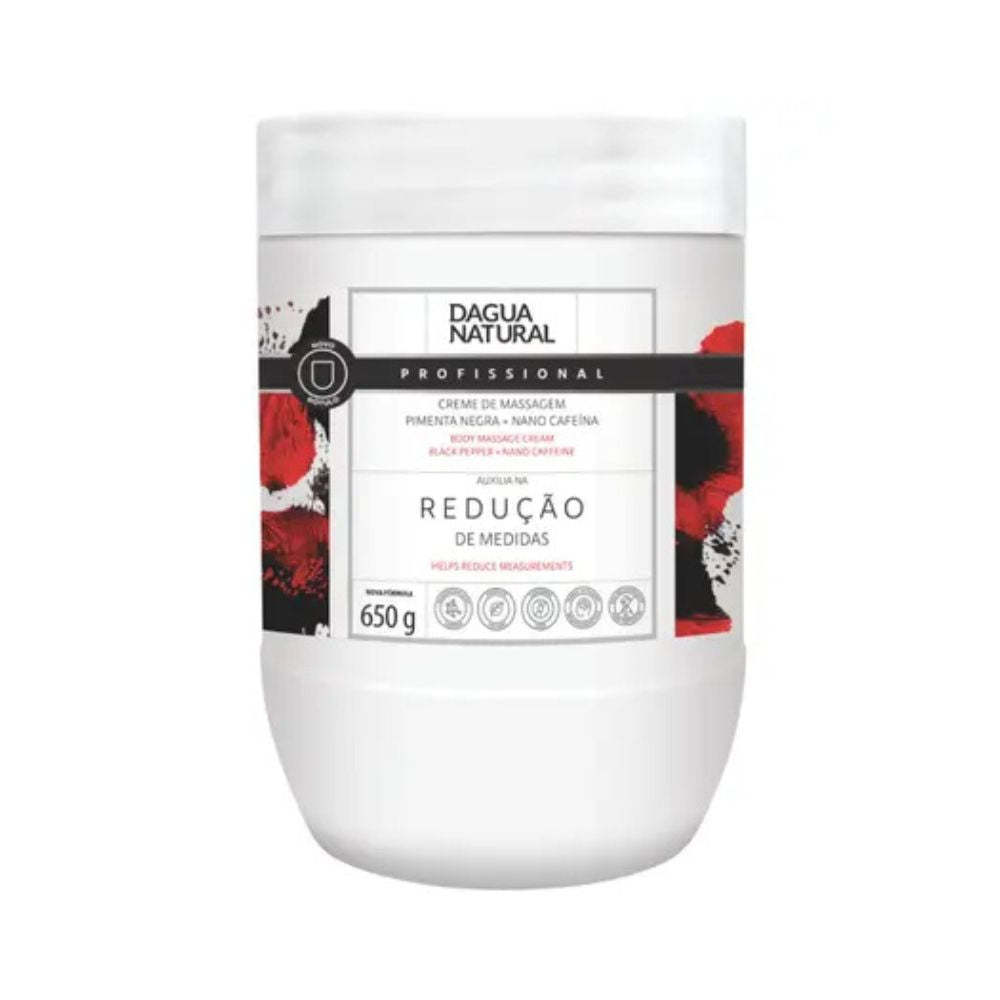 D’Água Natural Profissional Creme de Massagem Redução de Medidas 650g