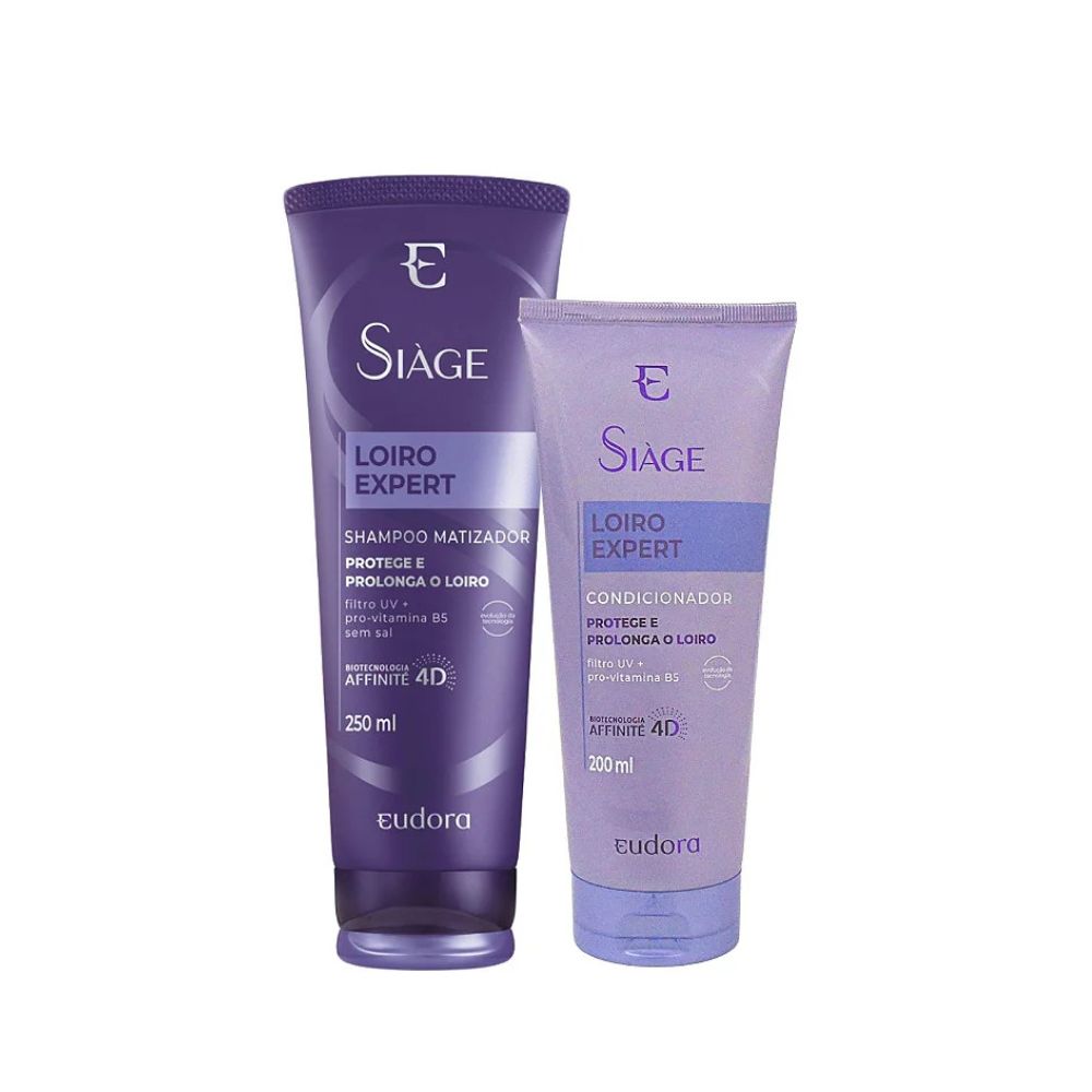 Eudora Siàge Loiro Expert Shampoo Matizador & Condicionador