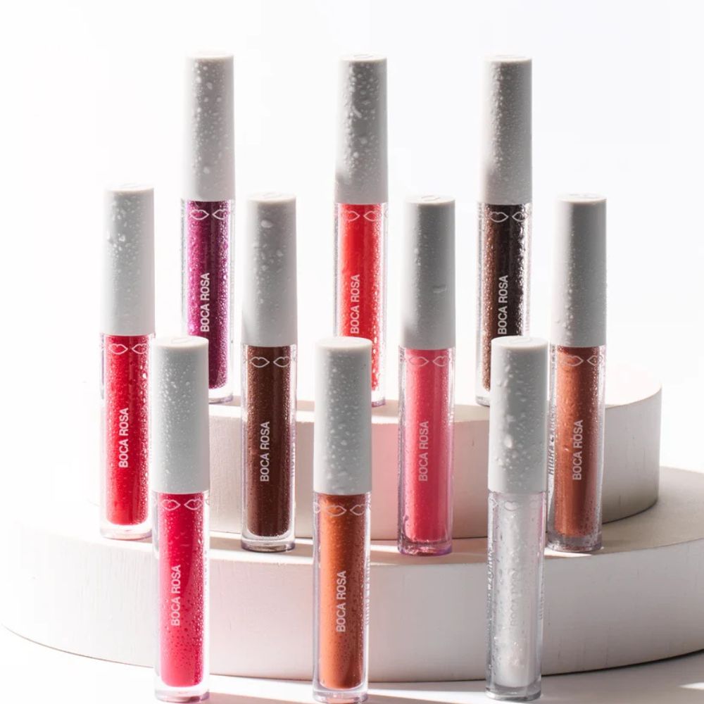 Gloss Labial Boca Rosa Púrpura