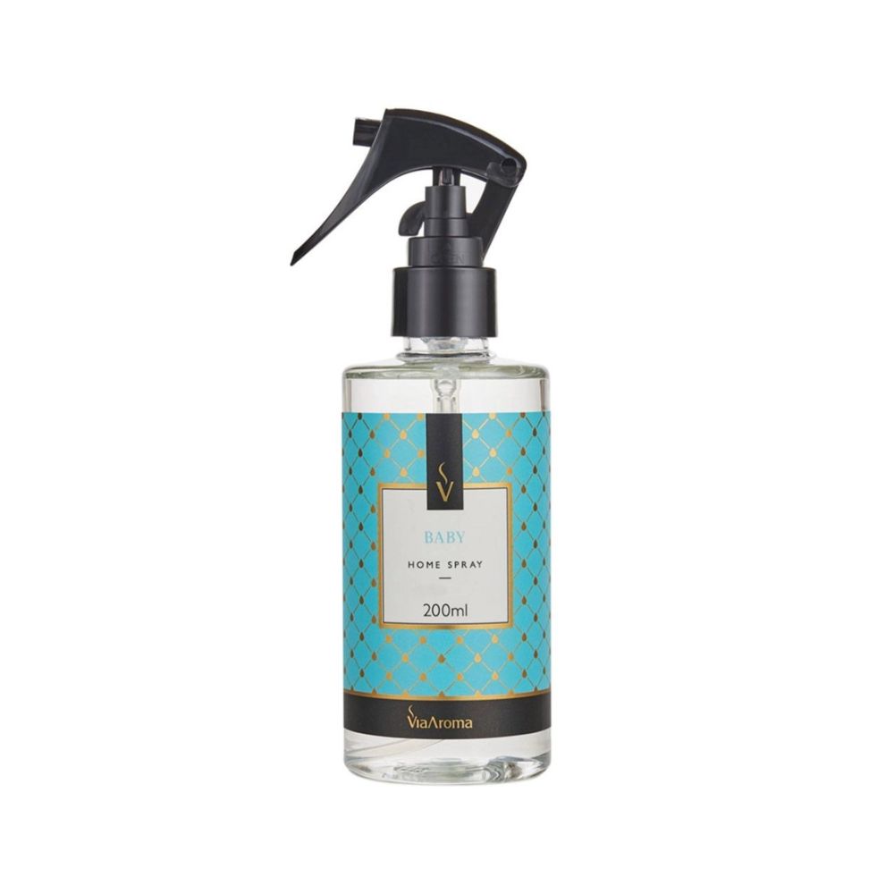 Home Spray Via Aroma Baby Aromatizador de Ambientes 200ml