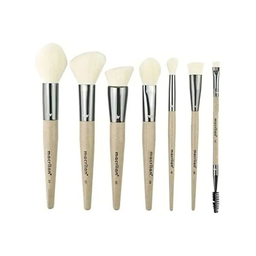 Kit de Pincéis de Maquiagem Eco – Macrilan