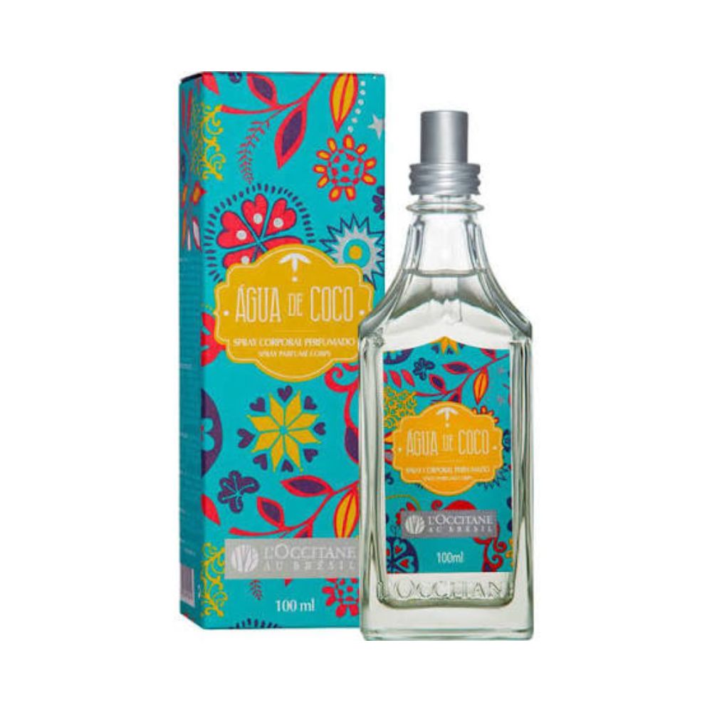 L’Occitane au Brésil Água de Coco Spray Corporal Perfumado 100ml