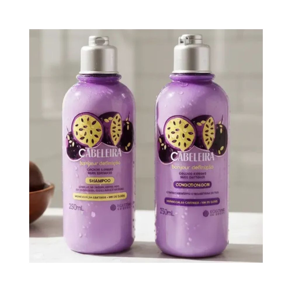 L’Occitane au Brésil Cabeleira Shampoo + Condicionador Bonjour Definição 250ml