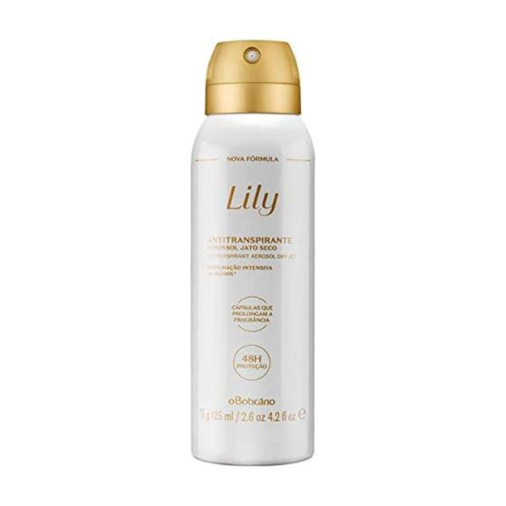 Lily Antitranspirante Jato Seco 125ml