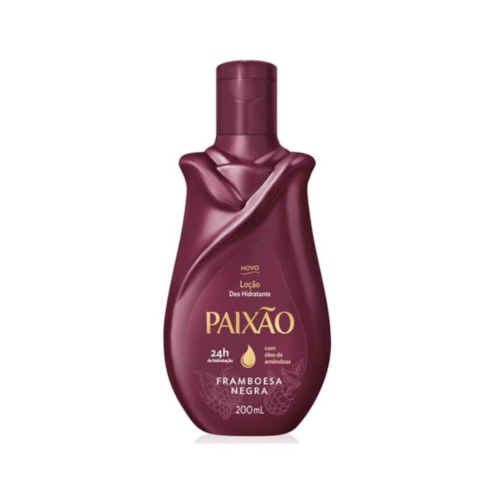 Loção Deo Hidratante Paixão Framboesa Negra 200ml