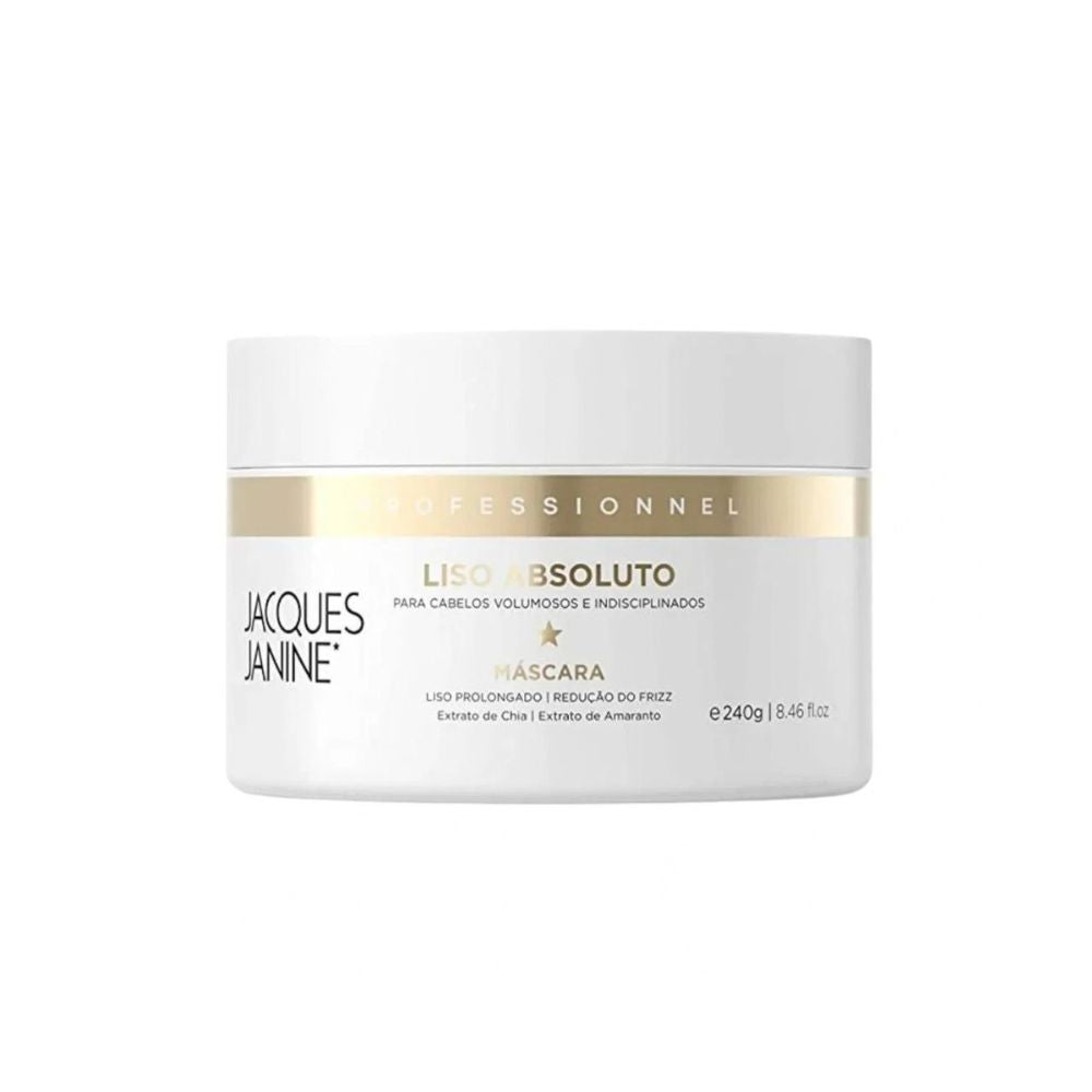 Máscara Capilar Liso Absoluto 240g Jacques Janine