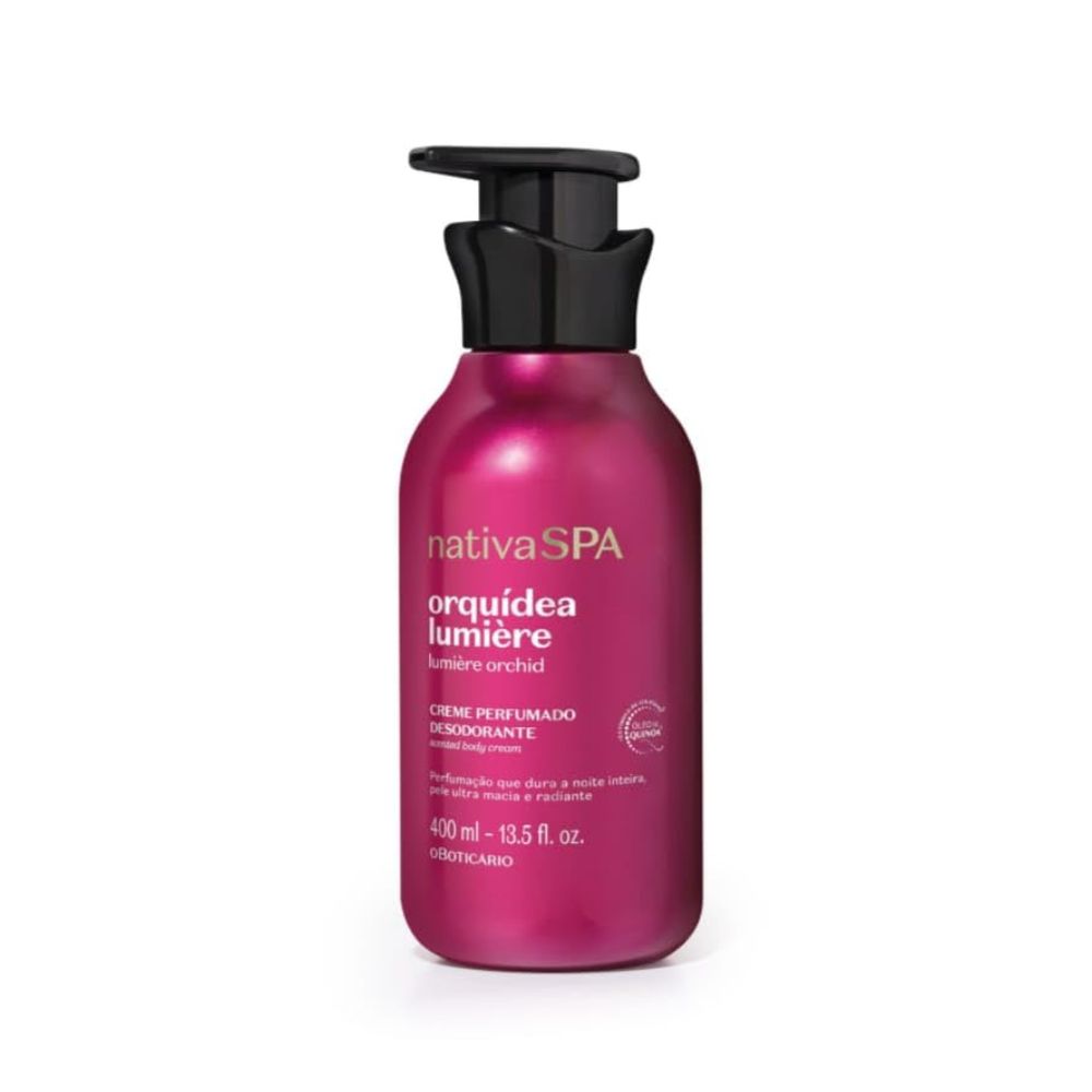 Nativa SPA Orquídea Lumière – Creme Perfumado Desodorante Corporal 400ml