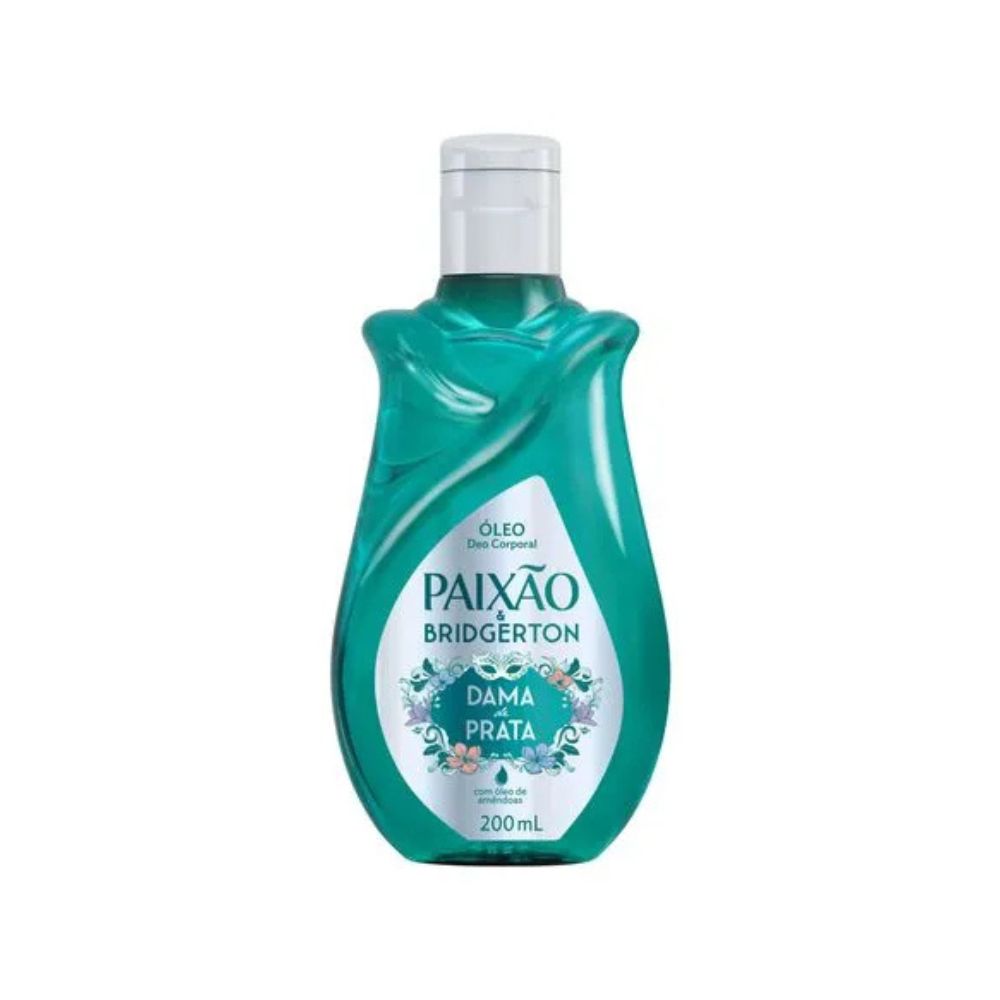 Paixão Bridgerton Dama da Prata Óleo Deo Corporal 200ml