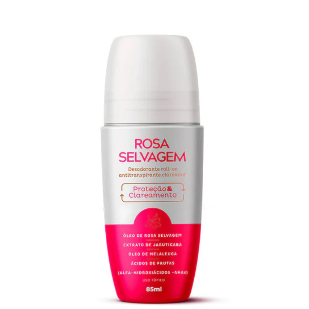 ROSA SELVAGEM – DESODORANTE ROLL-ON CLAREADOR