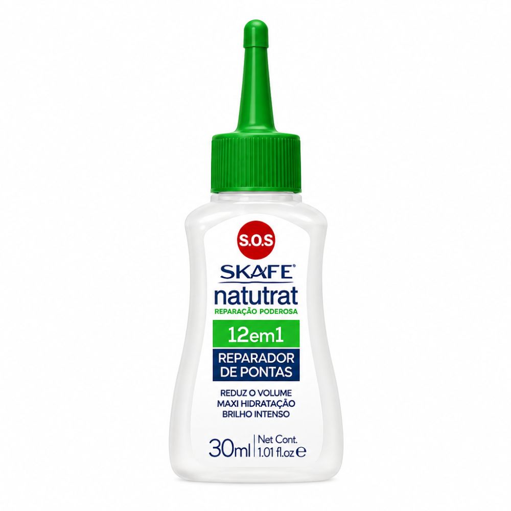 Reparador de Pontas Skafe Natutrat S.O.S 12 em 1 – 30mlReparador de Pontas Skafe Natutrat S.O.S 12 em 1 – 30ml