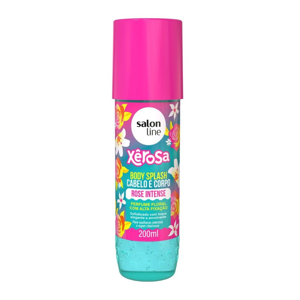 Salon Line Xêrosa Body Splash Cabelo e Corpo Rose Intense 200ml