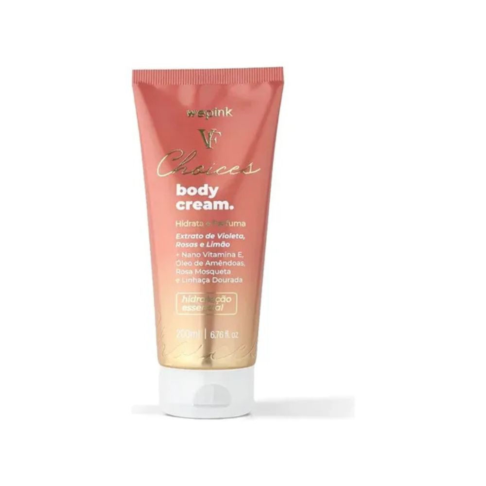 Wepink VF Choices Body Cream Loção Corporal Hidratante 200ml