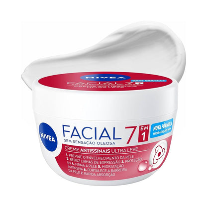 NIVEA Facial 7 em 1 Creme Antissinais