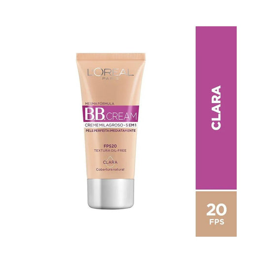 BB Cream L'Oréal Paris 5 em 1 – Cor Clara | FPS 20