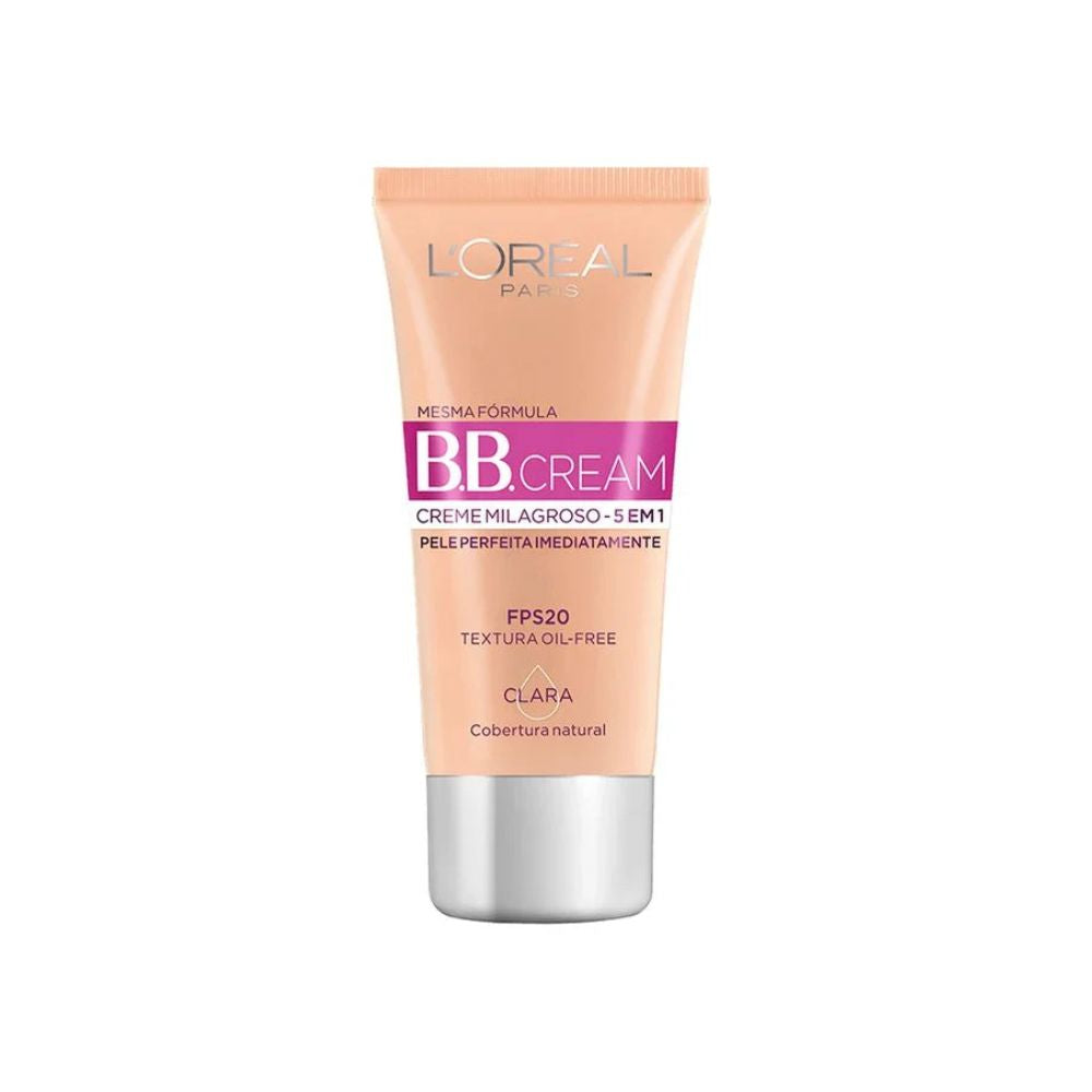 BB Cream L'Oréal Paris 5 em 1 – Cor Clara | FPS 20