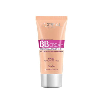 BB Cream L'Oréal Paris 5 em 1 – Cor Clara | FPS 20
