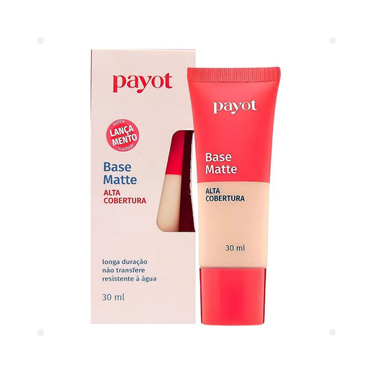 Base Matte Payot – Cor 5  Alta Cobertura 30ml