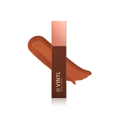 Batom Vinil Juliana Glossy Caramelo Intenso com Efeito Espelhado