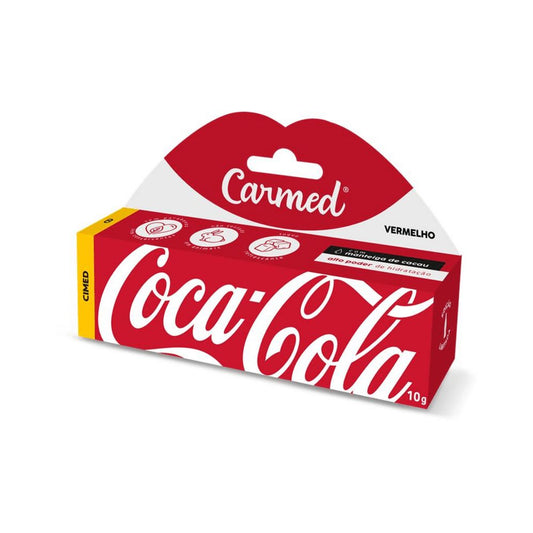 Carmed Coca-Cola Vermelho – Hidratante Labial 10g