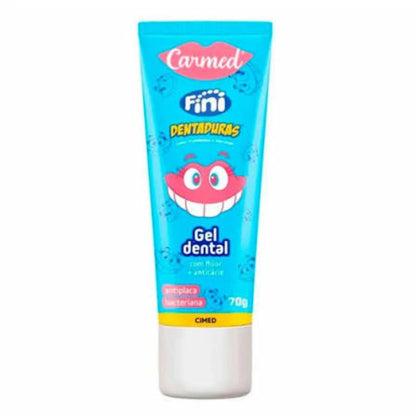 Carmed Fini Dentaduras Gel Dental Infantil 70g