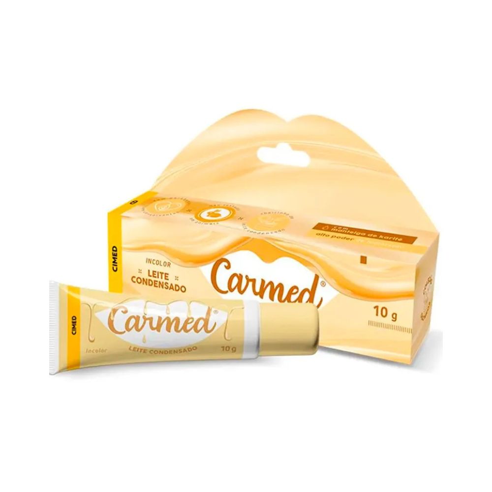 Carmed Leite Condensado Hidratante Labial Incolor 10g