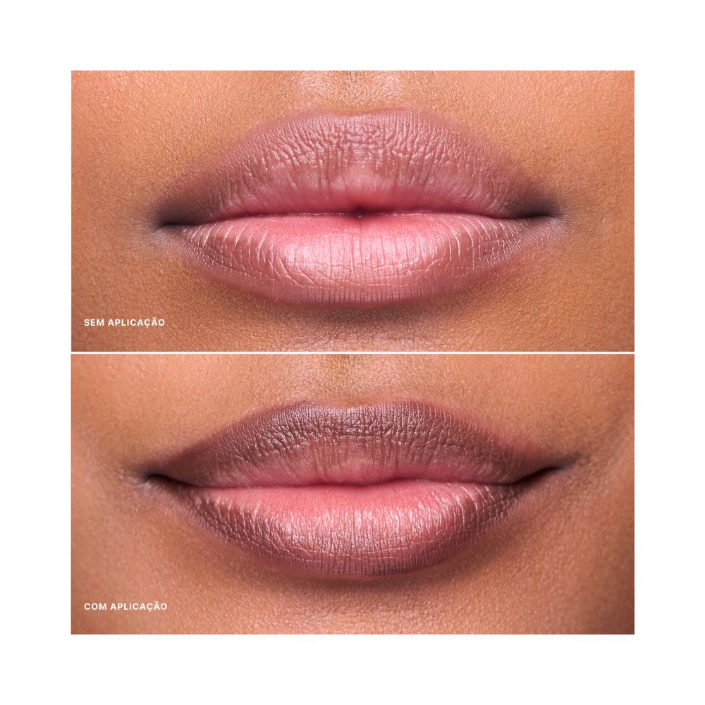 Contorno Labial Boca Rosa Retrátil e à Prova d’Água Marrom