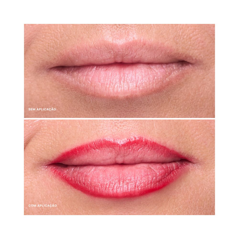 Contorno Labial Boca Rosa Vermelho