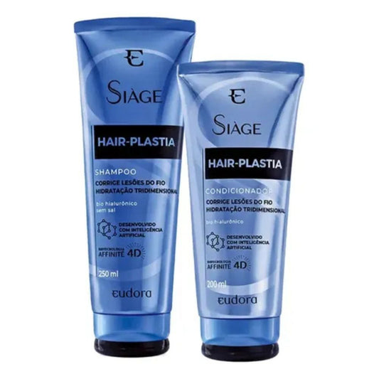 Eudora Siàge Hair-Plastia  Kit Shampoo + Condicionador