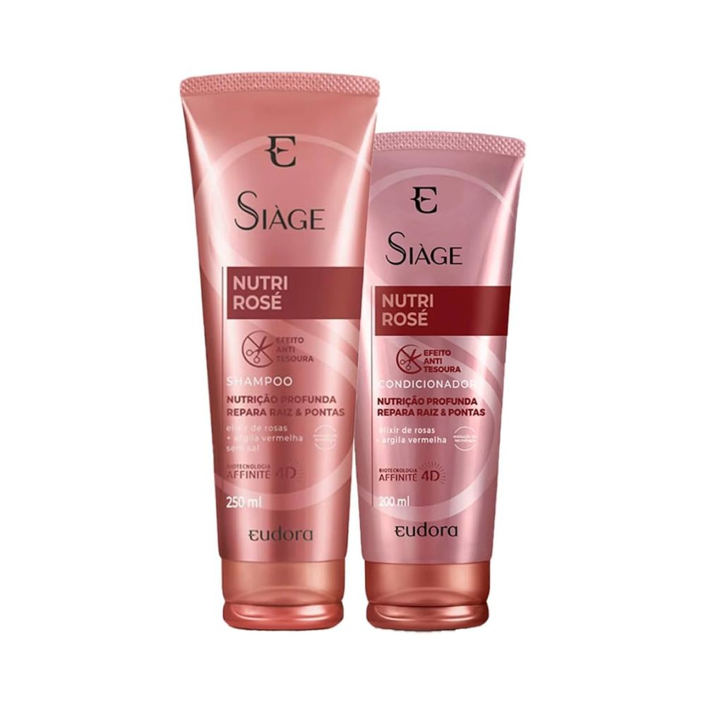 Eudora Siàge Nutri Rosé Shampoo & Condicionador