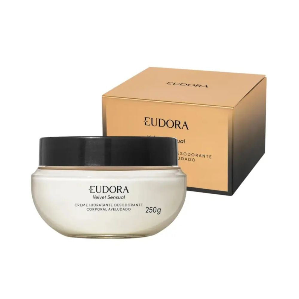 Eudora Velvet Sensual Creme Hidratante Desodorante Corporal 250g
