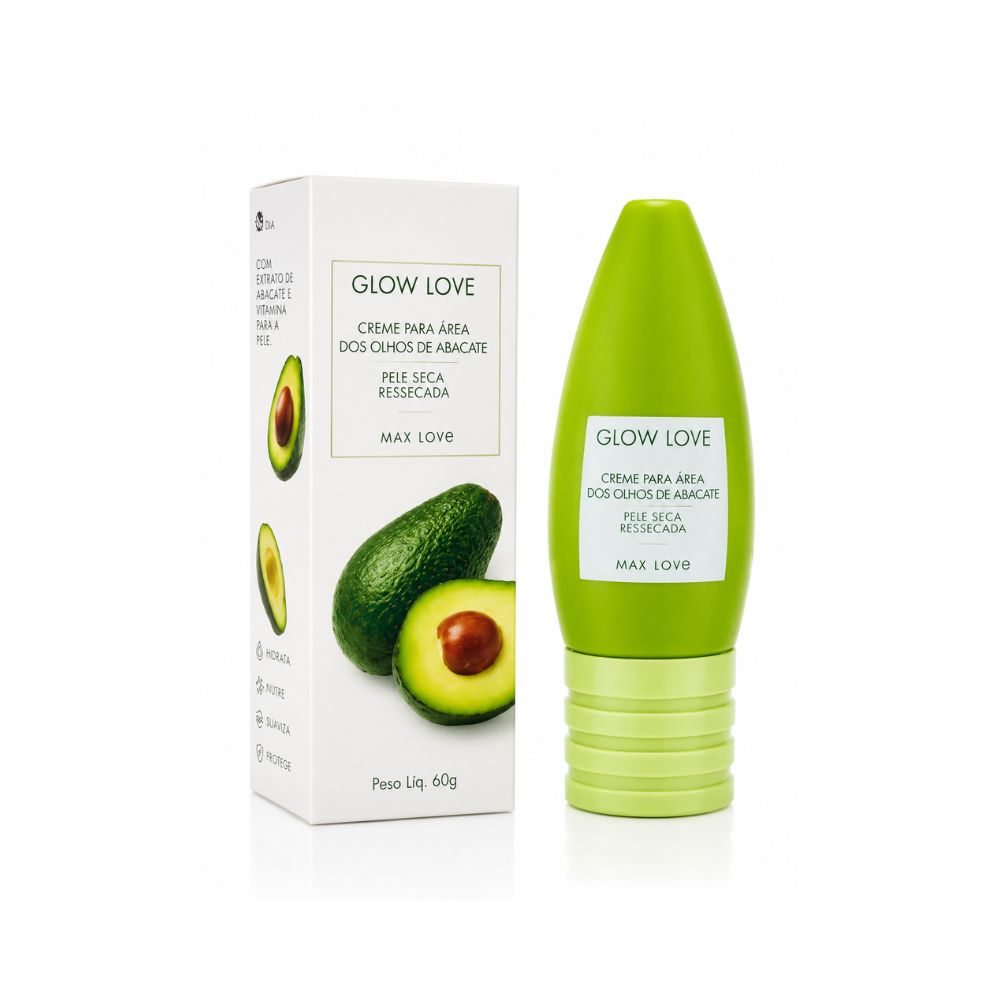 🥑 Glow Love Creme para Área dos Olhos de Abacate