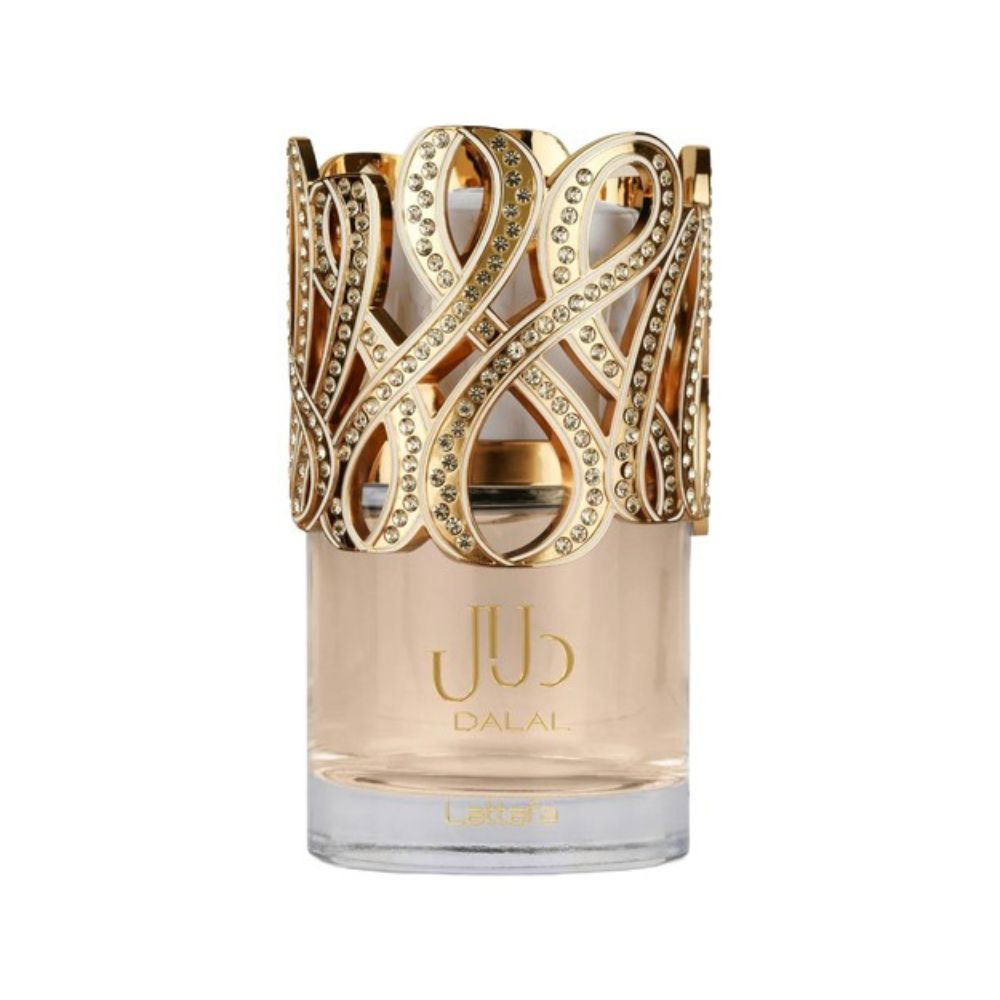 Lattafa Dalal Eau de Parfum 100ml  Perfume Árabe Feminino Sofisticado