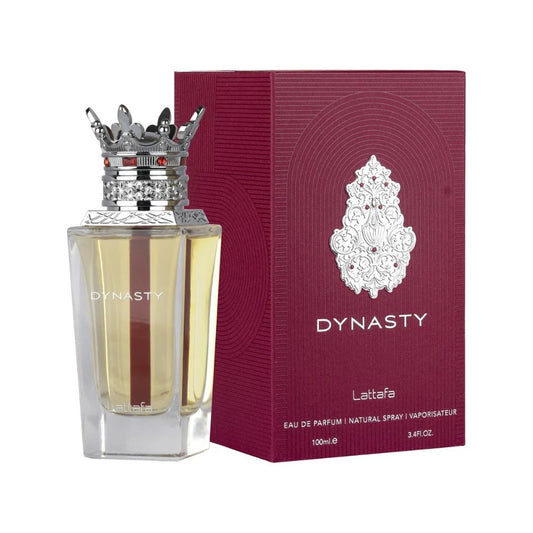 Lattafa Dynasty Eau de Parfum 100ml | Perfume Árabe Luxuoso e Elegante