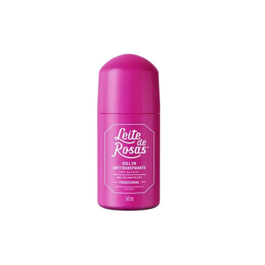 Leite de Rosas Tradicional – Roll On Antitranspirante