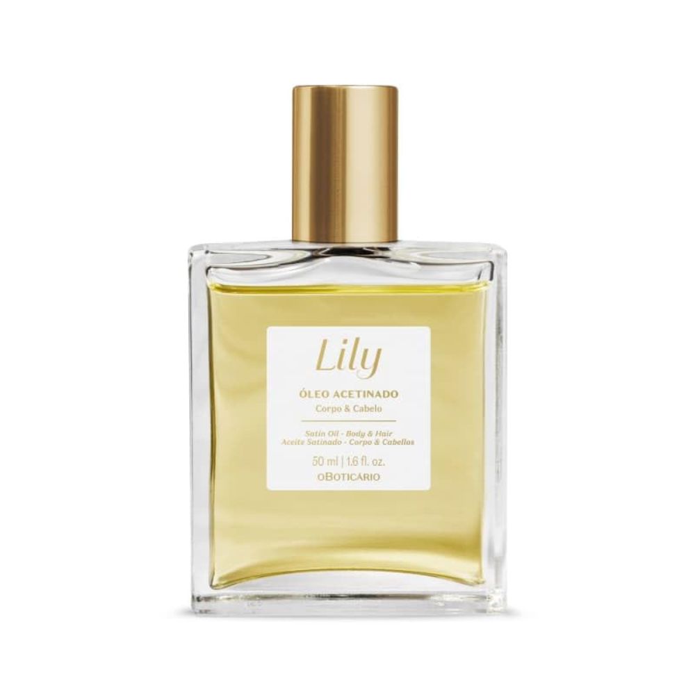Lily Óleo Acetinado Corpo & Cabelo 50ml