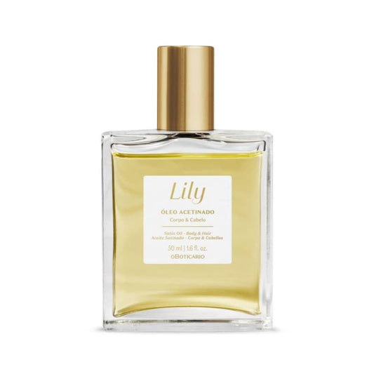 Lily Óleo Acetinado Corpo & Cabelo 50ml