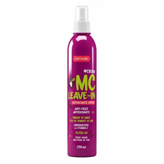 MC Leave-in Defrizante Spray #Crush Soft Hair 290ml – Vinagre de Maçã