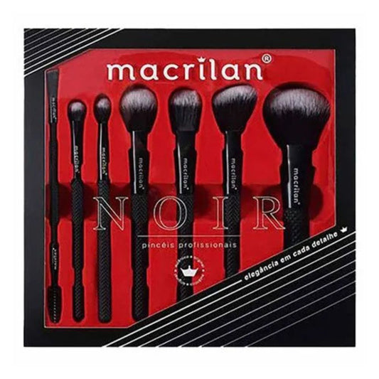 Macrilan – Kit de Pincéis Noir
