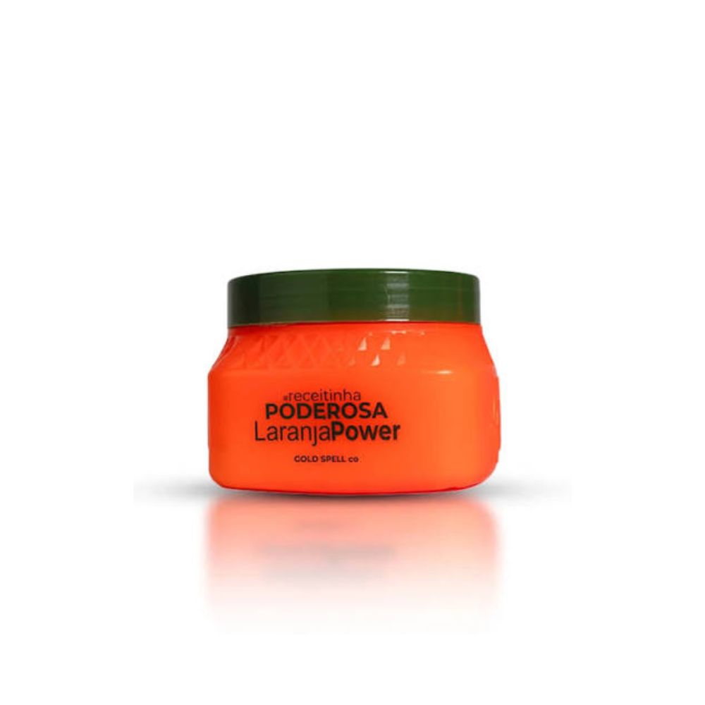 Máscara Capilar Laranja Power Gold Spell Receitinha Poderosa