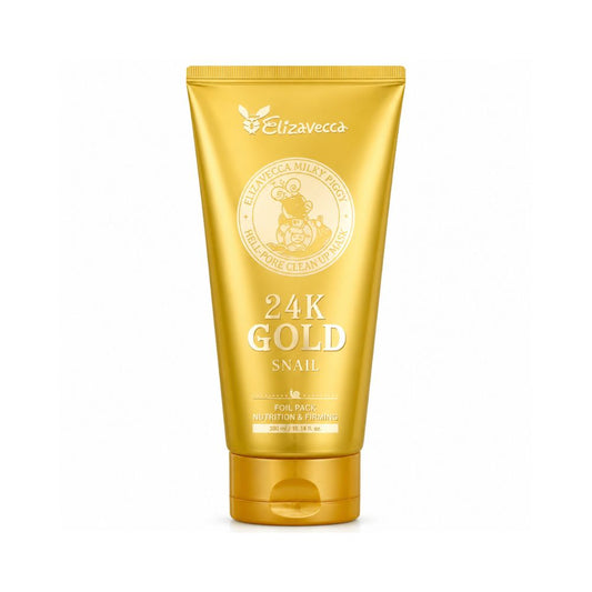 Máscara Facial 24K Gold Snail Elizavecca