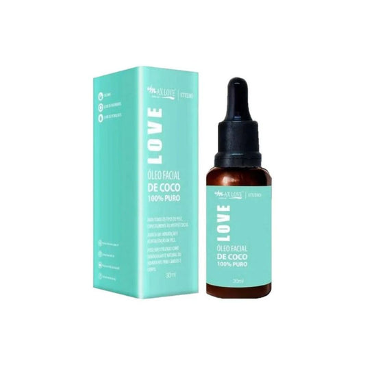 Max Love – Óleo Facial de Coco 100% Puro