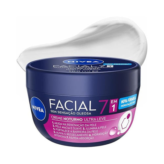 NIVEA Facial 7 em 1 Creme Noturno