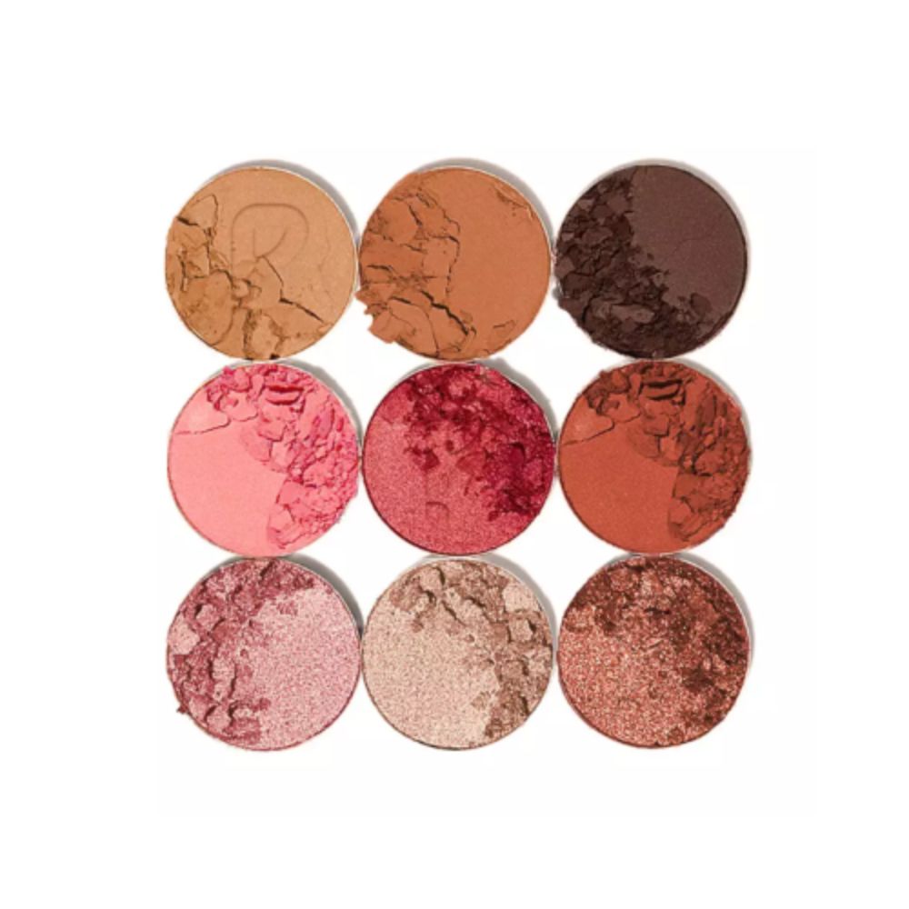 PALETA MULTIFUNCIONAL 9 CORES - CONTORNO + BLUSH + ILUMINADOR