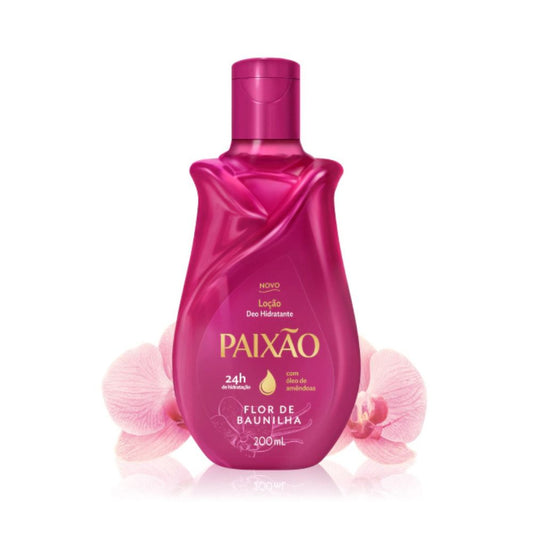 Paixão Loção Deo Hidratante Flor de Baunilha 200ml
