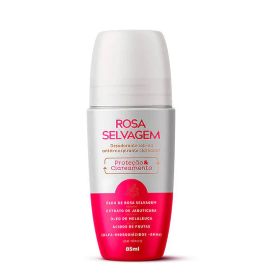 ROSA SELVAGEM – DESODORANTE ROLL-ON CLAREADOR
