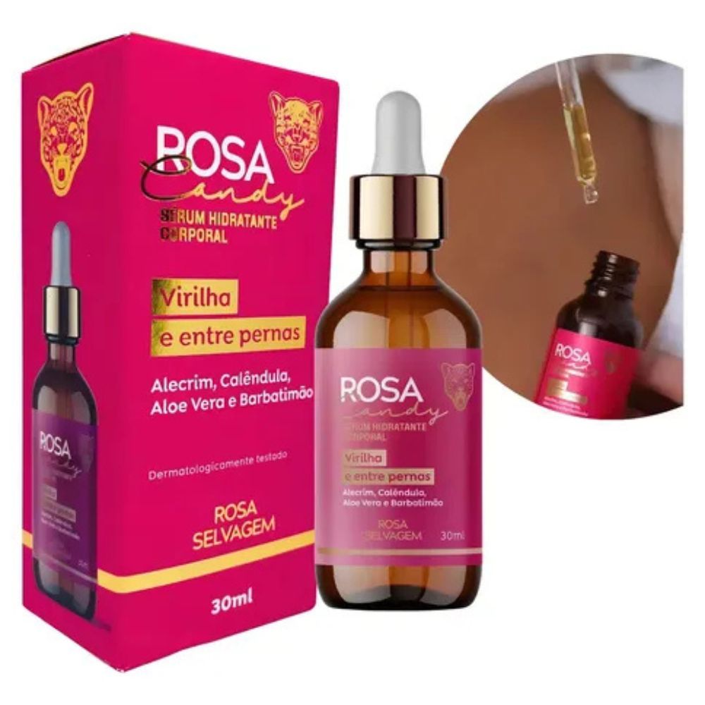 ROSA SELVAGEM – SÉRUM HIDRATANTE CLAREADOR (VIRILHA E ENTRE PERNAS