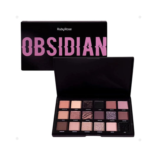 RUBY ROSE – Paleta de Sombras Obsidian